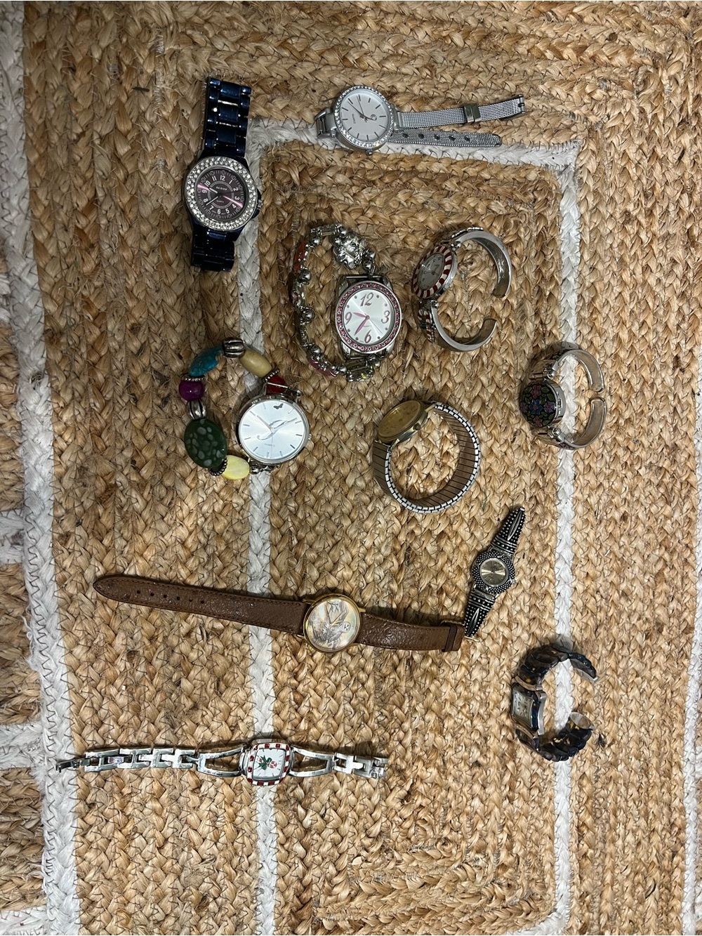 Mixed Lot Of Women's Fashion Watches & Bracelets - Multicolor